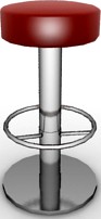 Barstool 3D Model
