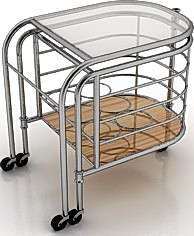 Cart 3D Model