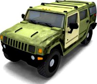 Hummer 3D Model