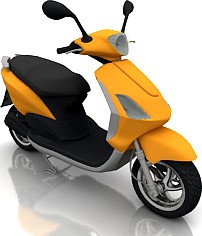 Scooter 3D Model