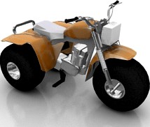 Motorcycle 3D Model