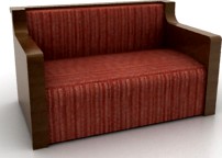 Settee 3D Model