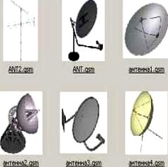 Antennas 3D Model