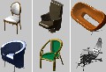 Chairs convert. 3D Model