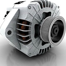 Auto generator 3D Model