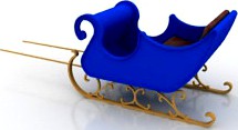 Sleigh 3D Model