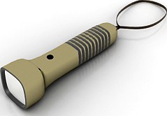 Flashlight 3D Model