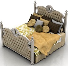 Bed 3D Model