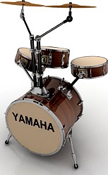 Drum 3D Model