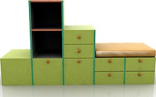 Shelving 3D Model