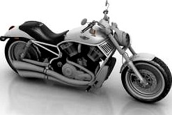 Motorcycle 3D Model