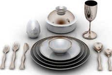 Dinnerware 3D Model