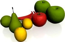 Fruits 3D Model