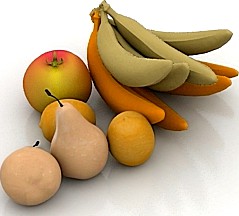 Fruits 3D Model