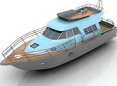 Ship 3D Model