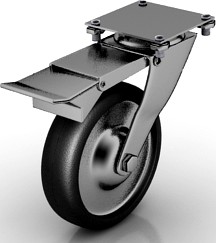 Caster 3D Model