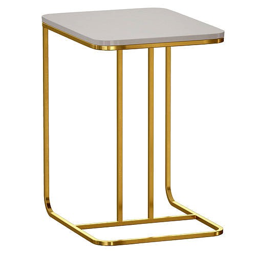 Audrey Marble C Table Crate and Barrel
