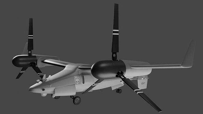 BELL V-247 VIGILANT - The MEGA Do-it-All Tiltrotor DRONE