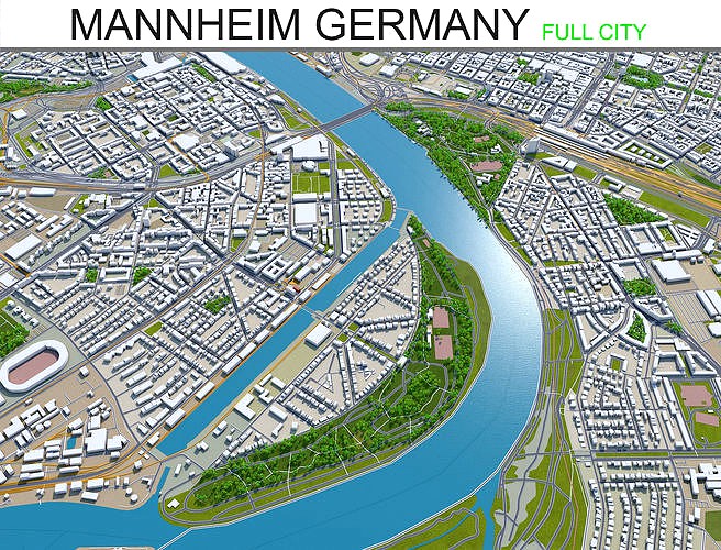 Mannheim Germany 40km