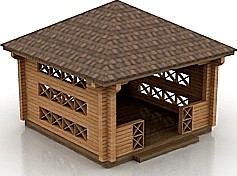 Pavilion 3D Model