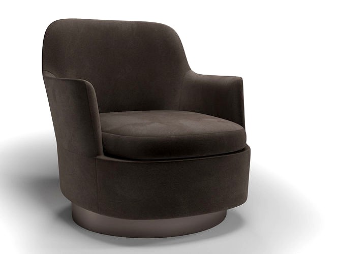 Minotti Jacques Armchair 3d model