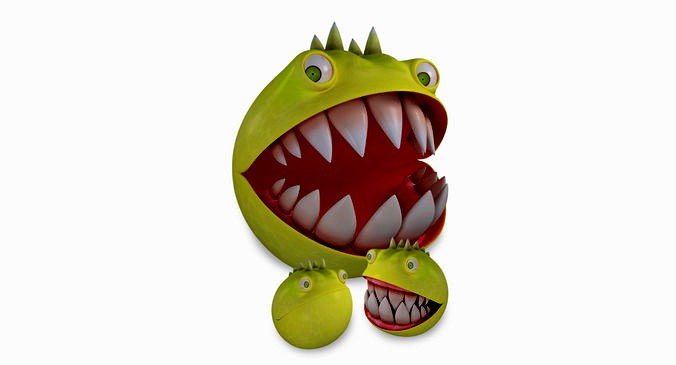 Pacman Rigged