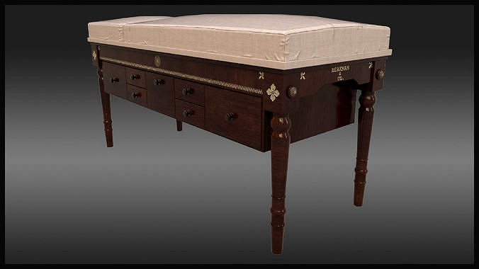 Plague Doctor Examination Table