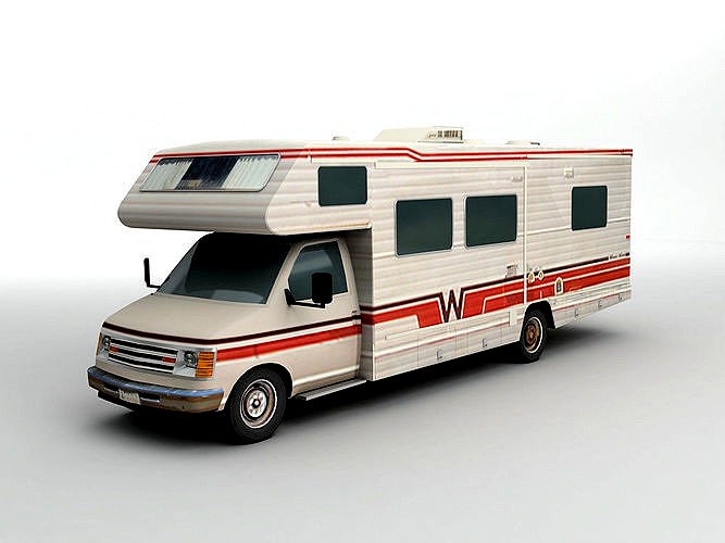 Vintage RV Recreational Vehicle Motorhome