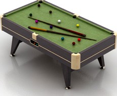 Billiard 3D Model