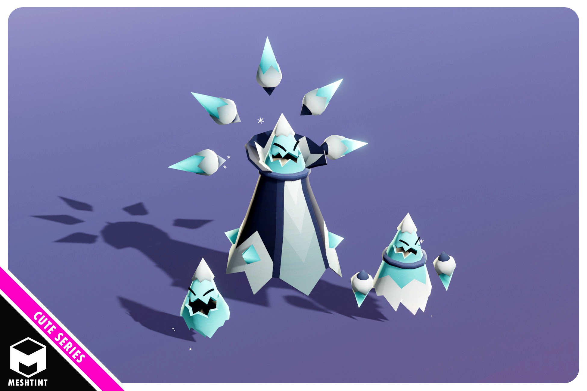 Ice Icicle Mage Evolution Pack Cute Series