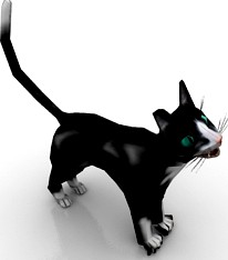 Cat 3D Model