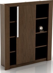 Bookcase 3D Model