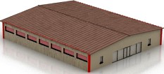 Hangar 3D Model