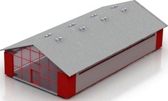 Hangar 3D Model