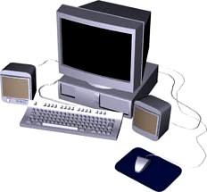 Computer 3D Model