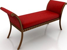 Bench 3D Model