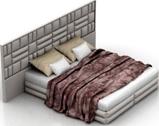 Bed 3D Model