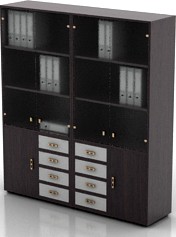 Bookcase 3D Model