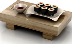 Sushi 3D Model