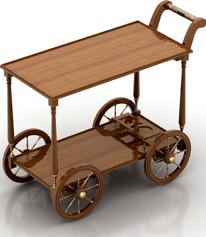 Cart 3D Model