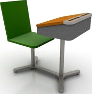 Desk 3D Model