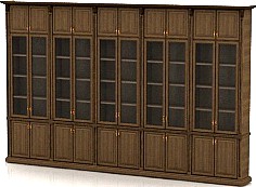 Bookcase 3D Model