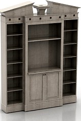 Bookcase 3D Model
