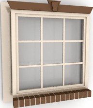 Window 3D Model