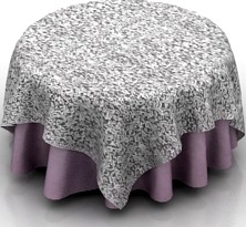 Tablecloth 3D Model