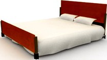 Bed 3D Model