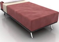 Bed 3D Model
