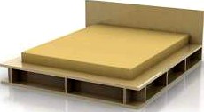 Bed 3D Model