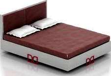 Bed 3D Model