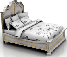 Bed 3D Model